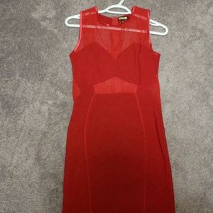 Stunning red evening dress